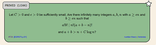 Erdős Problem Mathematical Analysis